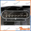 Serrure de porte gauche pour FORD | EZC-FR-325, 1900504